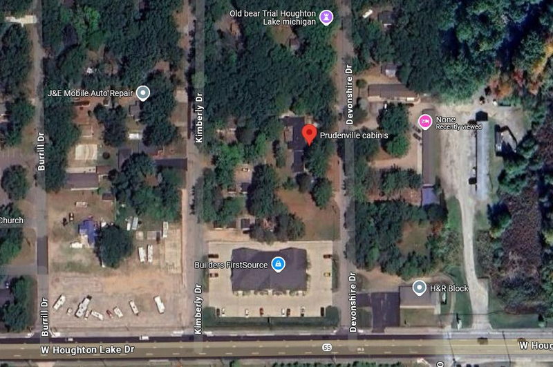 Barths Cabins - Aerial Map (newer photo)